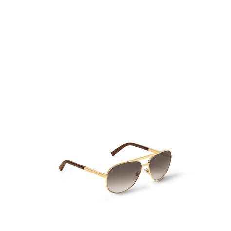 louis vuitton sonnenbrille pilot|Attitude Pilote Sunglasses S00 .